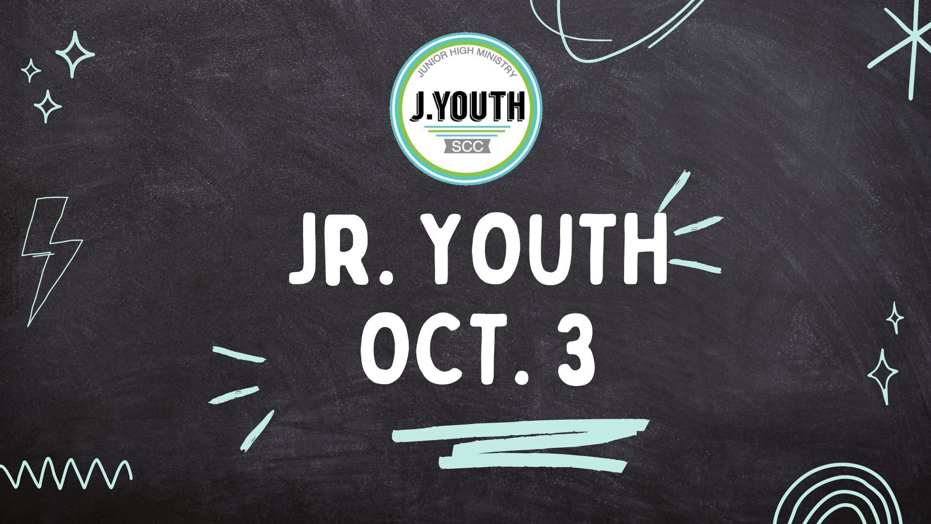 Jr. Youth Oct. 3